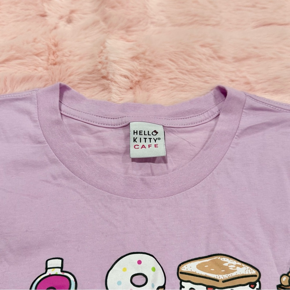 Sanrio Hello Kitty Cafe Van Exclusive Sweets T-Shirt - Picture 5 of 5